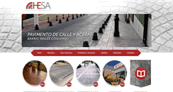 Desktop Screenshot of hesa.cl